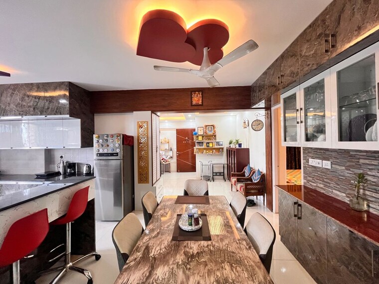 Kitchen, ds-max-skycity 3 Bedroom 2109 Sq.Ft. Apartment In Thanisandra Bangalore 10135285