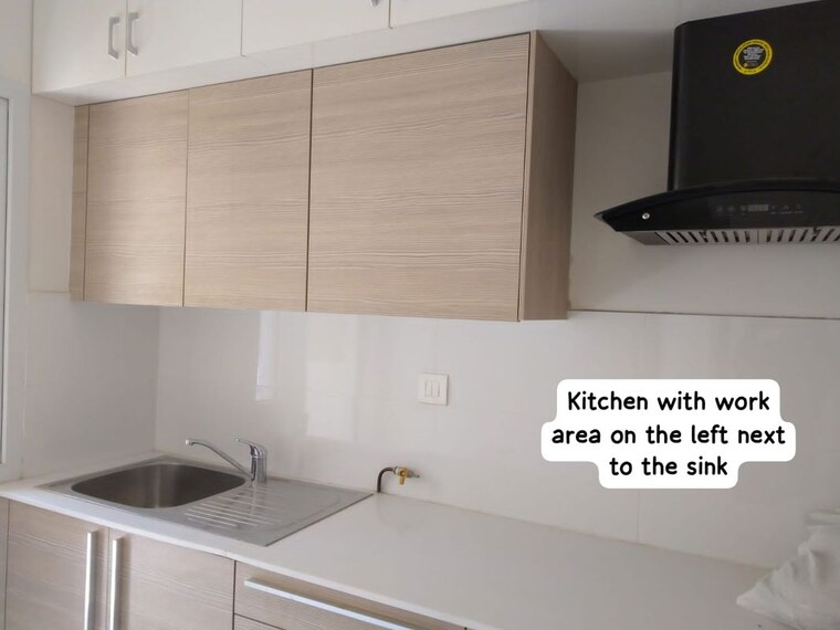 Kitchen, bhartiya-nikoo-homes 2.5 Bedroom 1250 Sq.Ft. Apartment In Thanisandra Main Road Bangalore 10135308