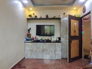 Living Room in 1 RK Apartment at Akruti Apartments, Bhandup East – for Rent