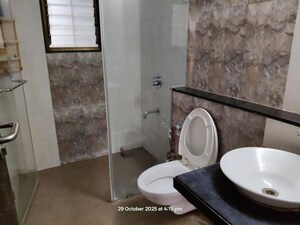 Bathroom in 3 BHK Apartment at Kumar Peninsula, Baner – for Sale