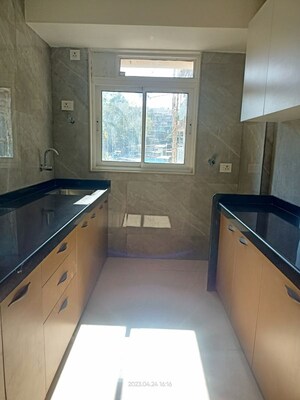 Kitchen in 2 BHK Apartment at Srishti Oasis Phase I, Bhandup West – for Rent