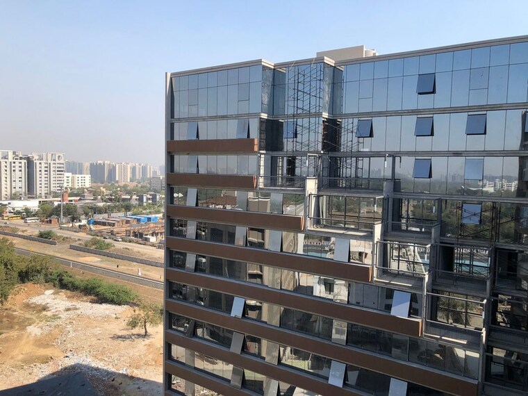 Exterior View, united-world-trade-tower Commercial Office Space 510 Sq.Ft. In Makarba Ahmedabad 10135987