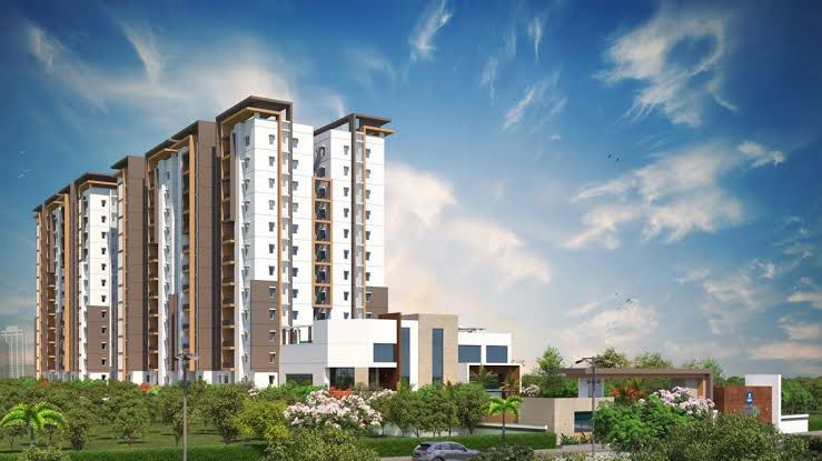2 BHK + Pooja Room 1348 Sq.Ft. Apartment in Aparna Cyber Star