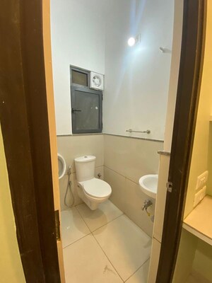 Bathroom in  Office Space at United World Trade Tower, Makarba – for Rent