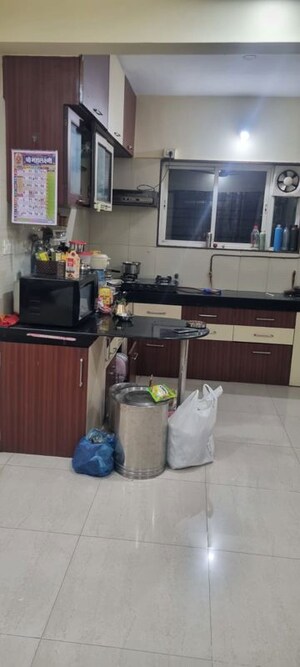 Kitchen in 2 BHK Apartment at Aashiyana Park, Aundh – for Rent