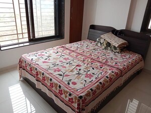 Bedroom in 3 BHK Apartment at Pethkar Samrajya, Kothrud – for Rent