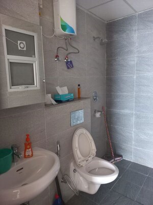 Bathroom in 3 BHK Apartment at Omaxe Royal Residency Faridabad, Sector 79 – for Rent