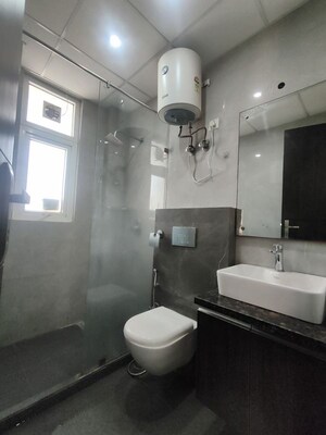 Bathroom in 1 BHK Builder Floor at Sector 45 – for Rent