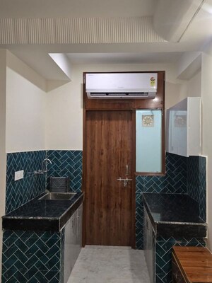 Staircase in 1 RK Builder Floor at Kohli One Malibu Town, Sector 47 – for Rent