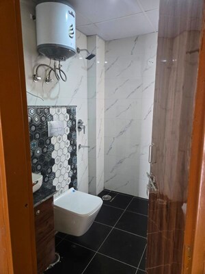 Bathroom in 1 RK Builder Floor at Kohli One Malibu Town, Sector 47 – for Rent