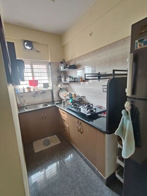 Kitchen in 1 BHK Apartment at Lb Shastri Nagar – for Rent