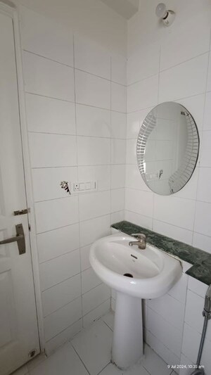 Bathroom in 3 BHK Apartment at BPTP The Resort, Sector 75 – for Rent