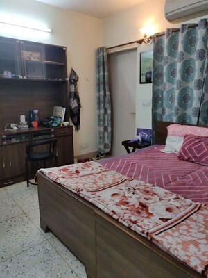 Bedroom in 3 BHK Builder Floor at East Of Kailash – for Rent