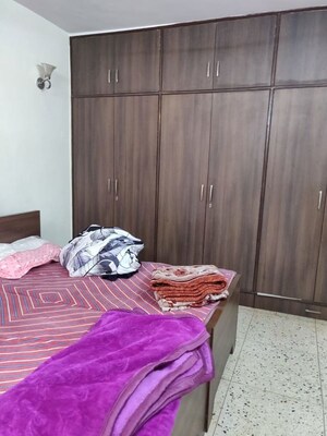 Bedroom in 3 BHK Builder Floor at East Of Kailash – for Rent