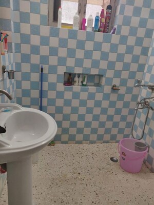 Bathroom in 3 BHK Builder Floor at East Of Kailash – for Rent