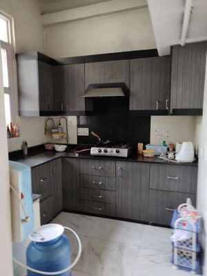 Kitchen in 3 BHK Builder Floor at East Of Kailash – for Rent