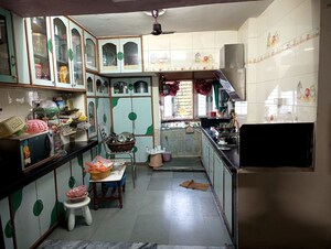 Kitchen in 3 BHK Apartment at Satellite – for Sale