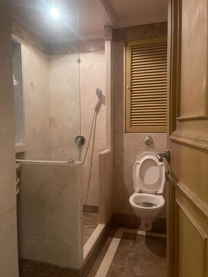 Bathroom in 3 BHK Apartment at Indradarshan II, Oshiwara – for Rent