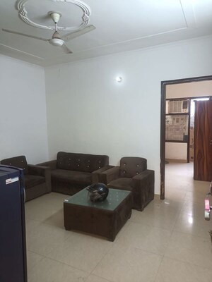 Living Room in 1 BHK Builder Floor at Saket – for Rent