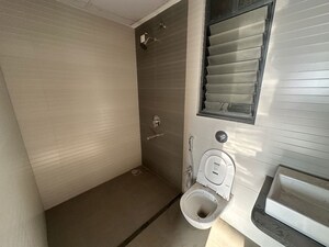 Bathroom in 2 BHK Apartment at Ghorpadi Road – for Rent