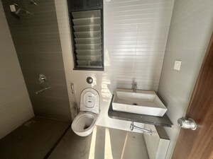 Bathroom in 2 BHK Apartment at Ghorpadi Road – for Rent