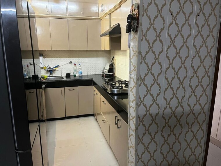 Kitchen, penta-homes 2 Bedroom 1300 Sq.Ft. Apartment In Vip Road Zirakpur 10136392