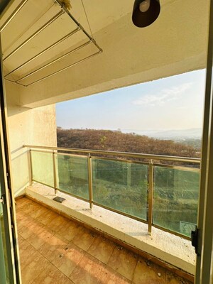 Balcony in 2 BHK Apartment at Megapolis Sangria Towers, Hinjewadi – for Rent