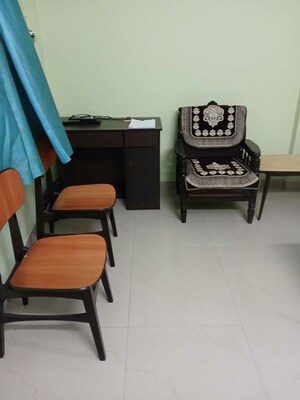 Living Room in 2.5 BHK Apartment at Shri Bhaveshwar Bhuwan CHS, Dadar West – for Rent