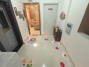 Living Room in 2 BHK Apartment at GK Silverland Residency Phase 3, Ravet – for Rent