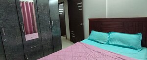Master Bedroom in 2 BHK Apartment at GK Silverland Residency Phase 3, Ravet – for Rent