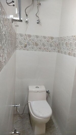 Bathroom in 1 BHK Builder Floor at East Of Kailash – for Rent
