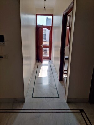 Building Lobby in 3 BHK Builder Floor at Kirti Nagar – for Rent