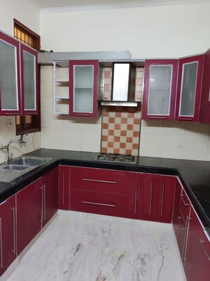 Kitchen in 3 BHK Builder Floor at Kirti Nagar – for Rent