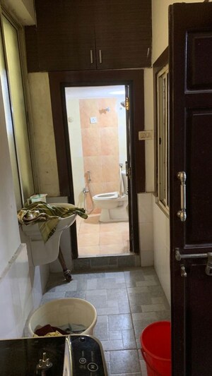Bathroom in 3 BHK Apartment at YNRs Green Hills, Chanda Nagar – for Rent