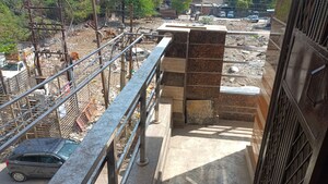 Balcony in 2 BHK Builder Floor at Vaishali Sector 3 – for Rent