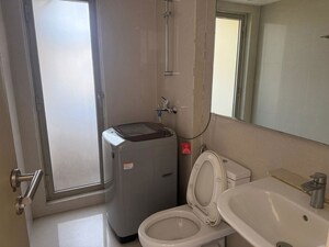 Bathroom in 1 BHK Apartment at Hiranandani Obelia The Walk, Ghodbunder Road – for Rent