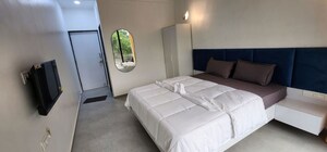 Bedroom in 3 BHK Apartment at Omkar Alta Monte, Malad East – for Rent