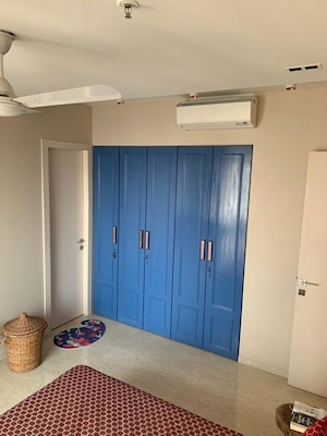 Building Lobby in 3 BHK Apartment at Omkar Alta Monte, Malad East – for Rent