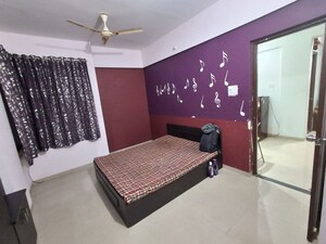 Bedroom in 1 BHK Apartment at GRACIA CHS, Kharadi – for Rent