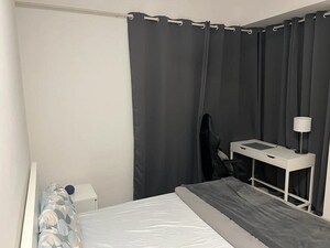 Bedroom in 2 BHK Apartment at Lodha Parkside, Worli – for Rent