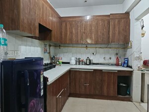 Kitchen in 3 BHK Apartment at Shri Radha Sky Gardens, Sector 16b Greater Noida – for Rent