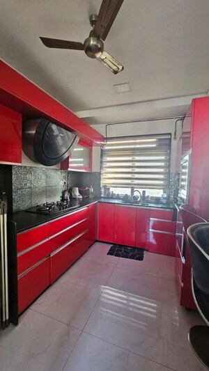 Kitchen in 2 BHK Apartment at Purbani Heights, Chembur – for Rent