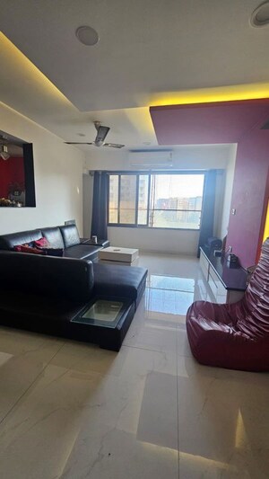 Living Room in 2 BHK Apartment at Purbani Heights, Chembur – for Rent