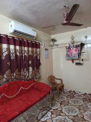 Living Room in 1 RK Apartment at Navbharat Sahyog CHS, Goregaon East – for Rent