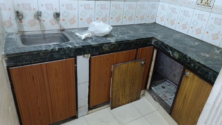 Kitchen, vaishali sector 5 1 Bedroom 540 Sq.Ft. Builder Floor In Vaishali Sector 5 Ghaziabad 10137032