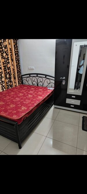 Bedroom in 1 BHK Apartment at Duville Riverdale Suites, Kharadi – for Rent