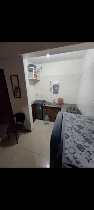 Master Bedroom in 1 BHK Apartment at Duville Riverdale Suites, Kharadi – for Rent