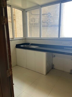 Kitchen in 3 BHK Apartment at L&T Crescent Bay T2, Parel – for Rent