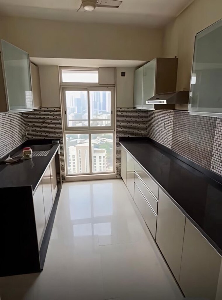 Kitchen, omkar-veda-exclusive 2 Bedroom 900 Sq.Ft. Apartment In Parel Mumbai 10137076