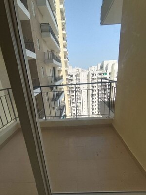 Balcony in 3 BHK Apartment at Amrapali Crystal Homes, Sector 76 – for Rent